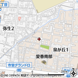 石川県金沢市泉が丘1丁目10-1周辺の地図