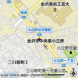 フィットアカデミー金沢小立野校周辺の地図
