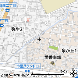 石川県金沢市泉が丘1丁目10-19周辺の地図
