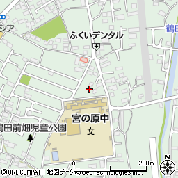 栃木県宇都宮市鶴田町265周辺の地図
