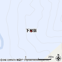 富山県富山市下双嶺周辺の地図