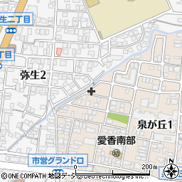 石川県金沢市泉が丘1丁目9-15周辺の地図