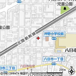 石川県金沢市八日市周辺の地図