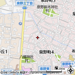 ライオンズマンション金沢泉野町周辺の地図