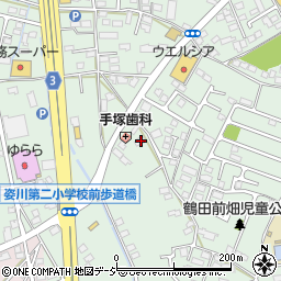 栃木県宇都宮市鶴田町167周辺の地図
