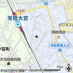 Ａ大子町　雨漏り修理・屋根の防水・塗装工事２４Ｘ３６５安心受付センター周辺の地図