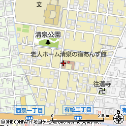 清泉の宿　泉本町あんず館・有料老人ホーム周辺の地図