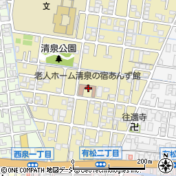 清泉の宿 泉本町あんず館周辺の地図