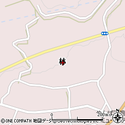 群馬県吾妻郡長野原町林周辺の地図