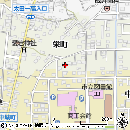 茨城県常陸太田市栄町3162-2周辺の地図