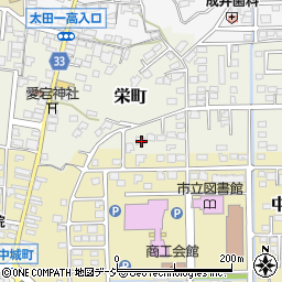 茨城県常陸太田市栄町3162-2周辺の地図