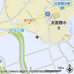 茨城県常陸大宮市石沢782-2周辺の地図