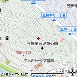 石川県金沢市笠舞本町1丁目10周辺の地図