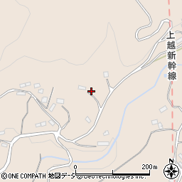 群馬県渋川市小野子878周辺の地図