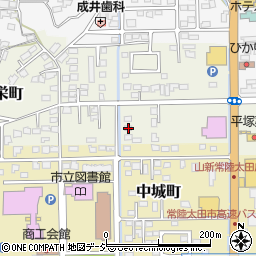 茨城県常陸太田市栄町3342-3周辺の地図