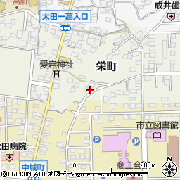 茨城県常陸太田市栄町3364周辺の地図