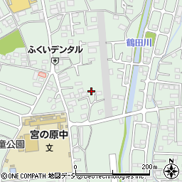 栃木県宇都宮市鶴田町257周辺の地図