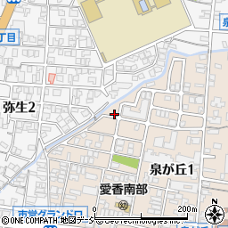石川県金沢市泉が丘1丁目9-3周辺の地図
