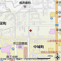 茨城県常陸太田市栄町3342周辺の地図