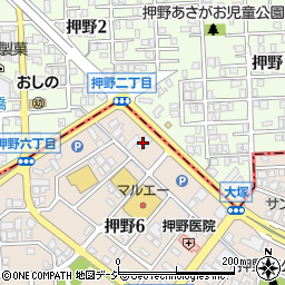 星乃珈琲店 金沢押野店周辺の地図