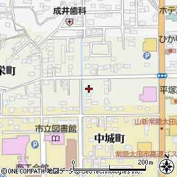 茨城県常陸太田市栄町3342-2周辺の地図
