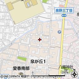 石川県金沢市泉が丘1丁目7-3周辺の地図