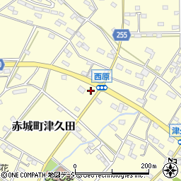 セブンイレブン渋川赤城津久田店周辺の地図