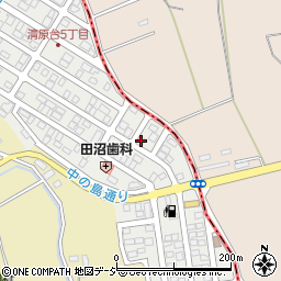 サンライズ清原台周辺の地図
