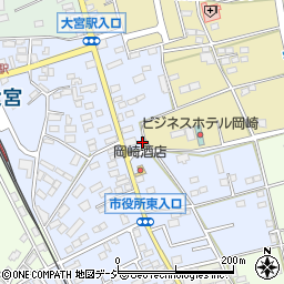 茨城県常陸大宮市南町276-2周辺の地図