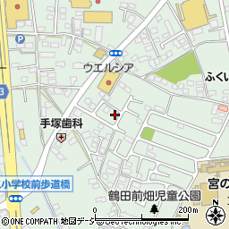 鶴中児童公園周辺の地図