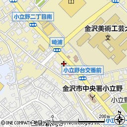 ＪＡ金沢市崎浦周辺の地図