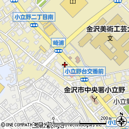 金沢市農業協同組合　ＪＡ金沢市アグリセンター　東部崎浦周辺の地図