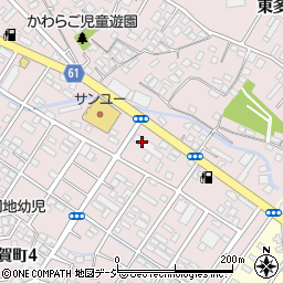 株式会社コクシン　本社周辺の地図