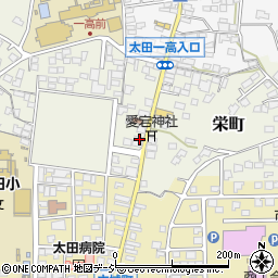 茨城県常陸太田市栄町129周辺の地図
