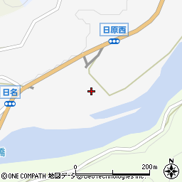 長野県長野市信州新町日原西2039周辺の地図