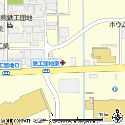 清水テント株式会社　白山工場周辺の地図