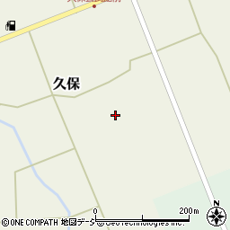 富山県南砺市久保85周辺の地図