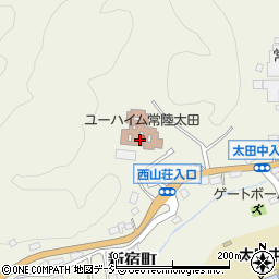 ユーハイム・常陸太田周辺の地図