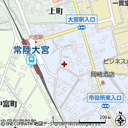 茨城県常陸大宮市南町286-3周辺の地図