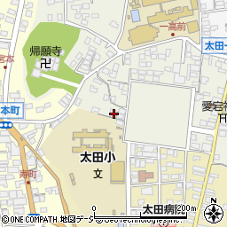 茨城県常陸太田市栄町233周辺の地図