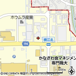 セブンイレブン白山横江町店周辺の地図