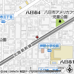 石川県金沢市八日市4丁目78-3周辺の地図