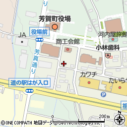 栃木県芳賀郡芳賀町祖母井南1丁目3-9周辺の地図