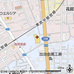 ネッツトヨタ宇都宮株式会社　本社周辺の地図