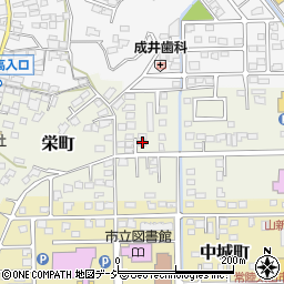 茨城県常陸太田市栄町3309周辺の地図