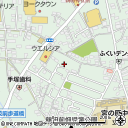 栃木県宇都宮市鶴田町200周辺の地図