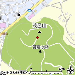 茂呂山周辺の地図