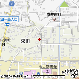 茨城県常陸太田市栄町3155周辺の地図