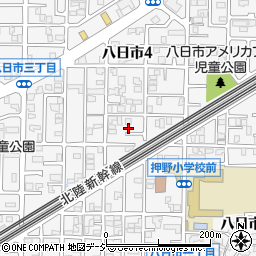 石川県金沢市八日市4丁目78-7周辺の地図