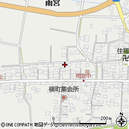 長野県千曲市雨宮108-1周辺の地図